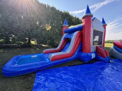 IMG 0739 1724032289 Enchanted Castle Bounce House Slide Combo (Wet or Dry)